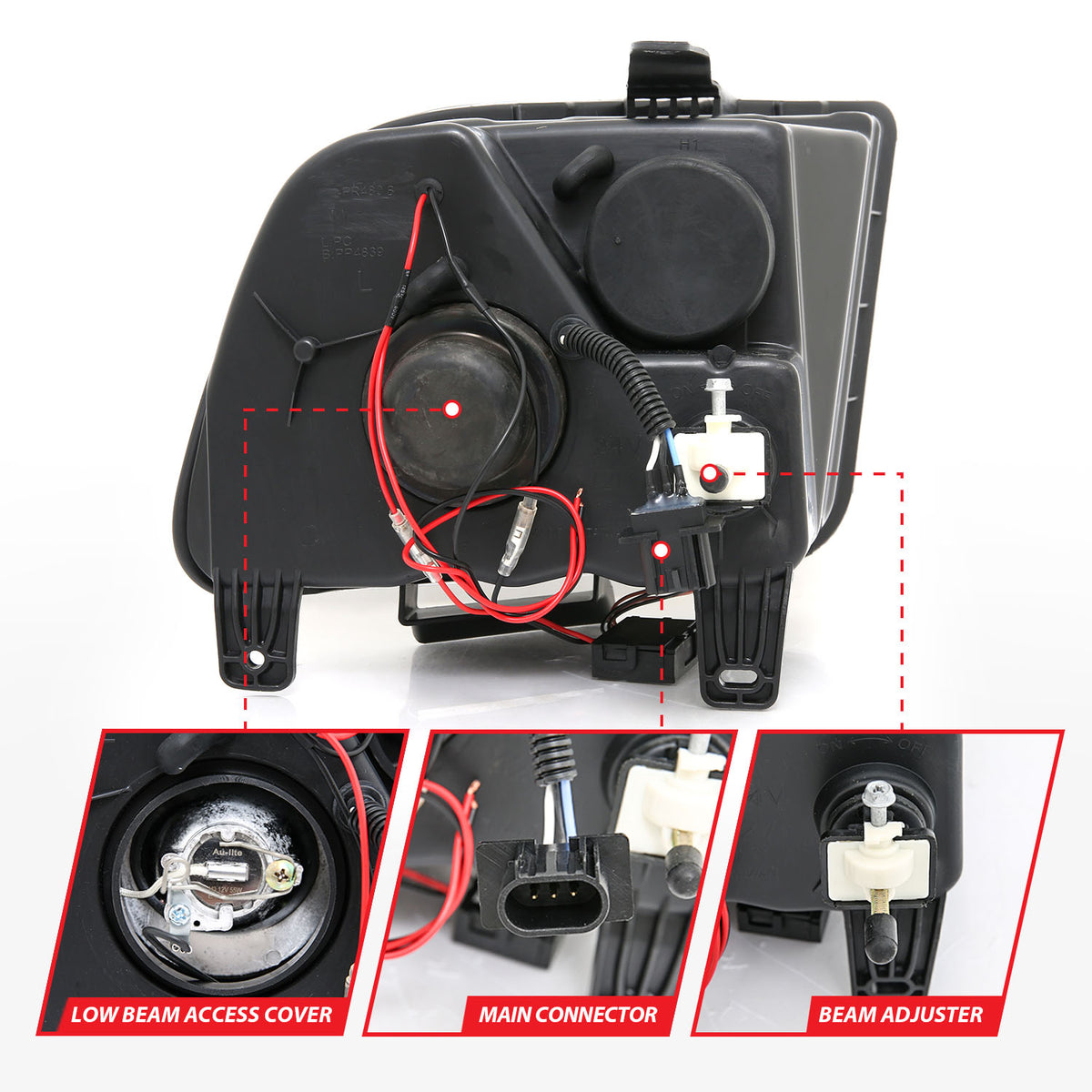 ANZO USA 121166 - Headlight Set