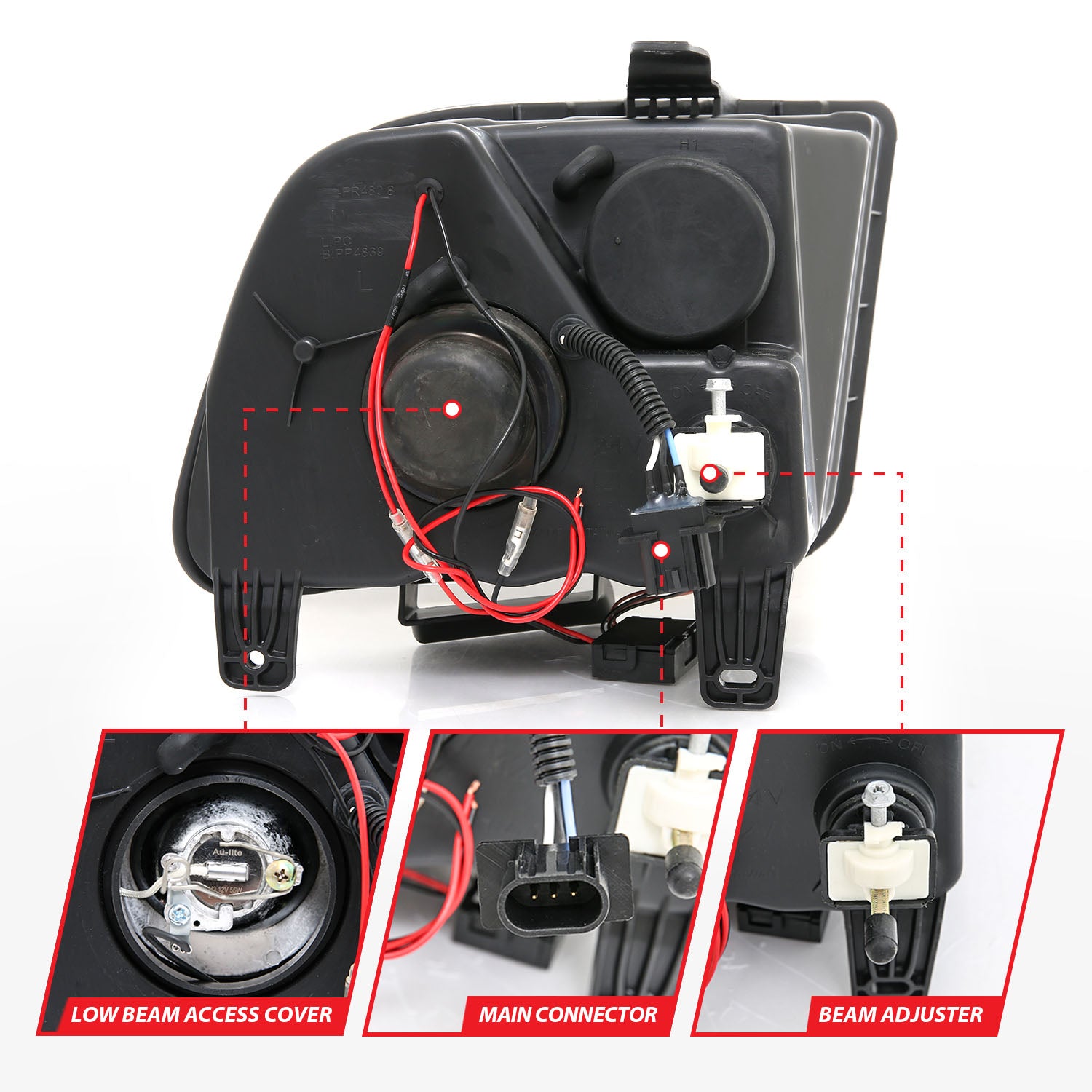 ANZO USA 121166 - Headlight Set