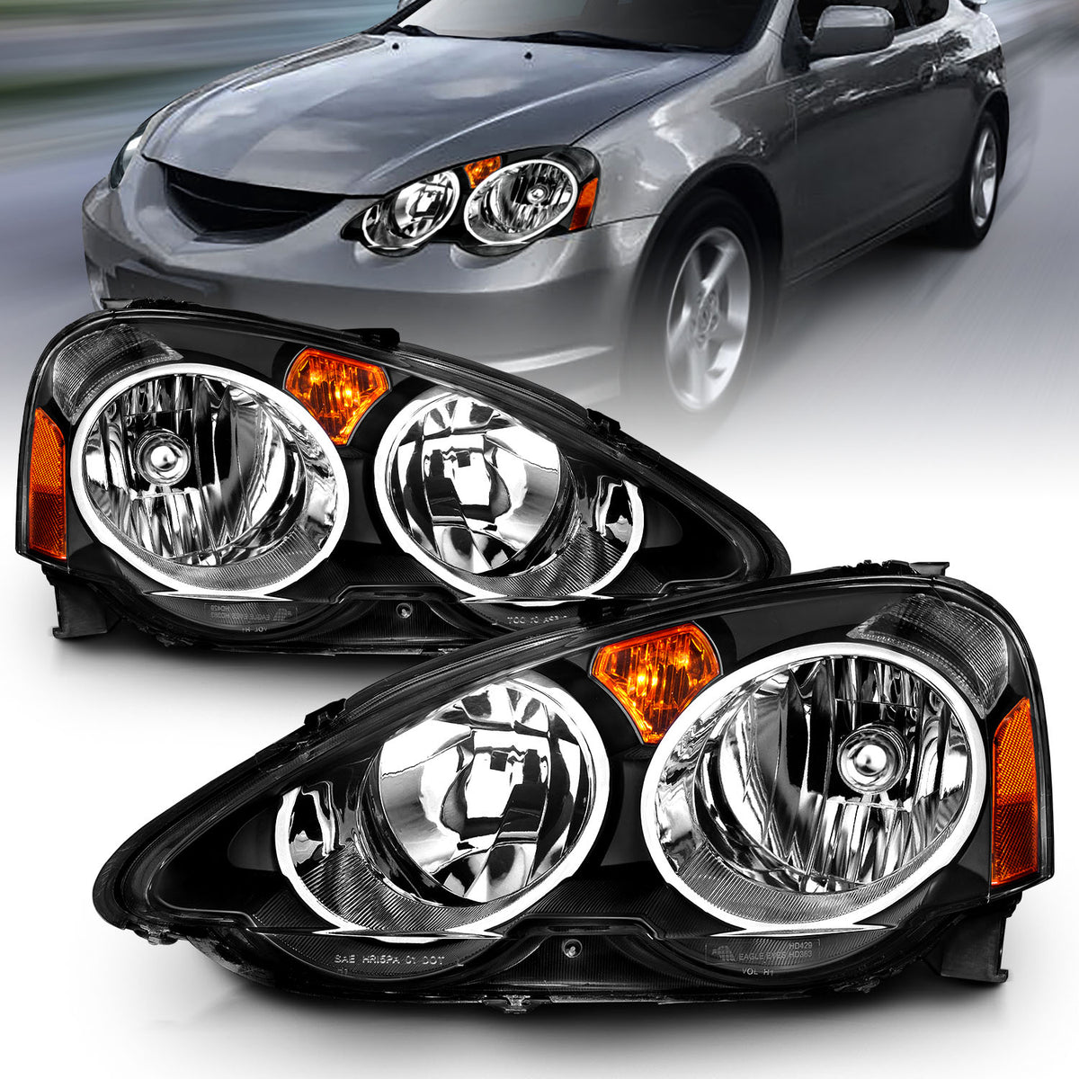 ANZO USA 121209 - Headlight Set