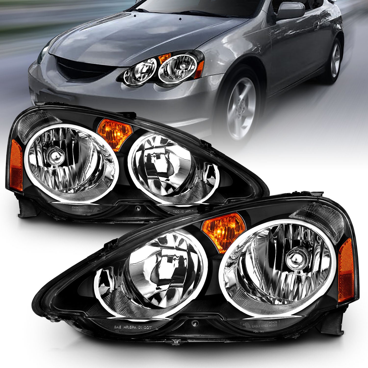 ANZO USA 121209 - Headlight Set