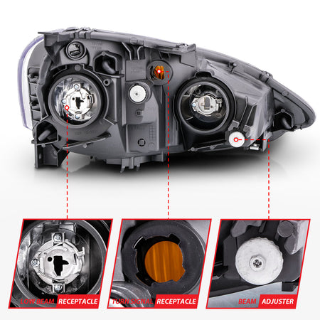ANZO USA 121209 - Headlight Set