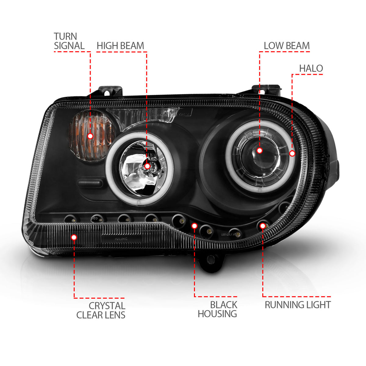 ANZO USA 121251 - Headlight Set