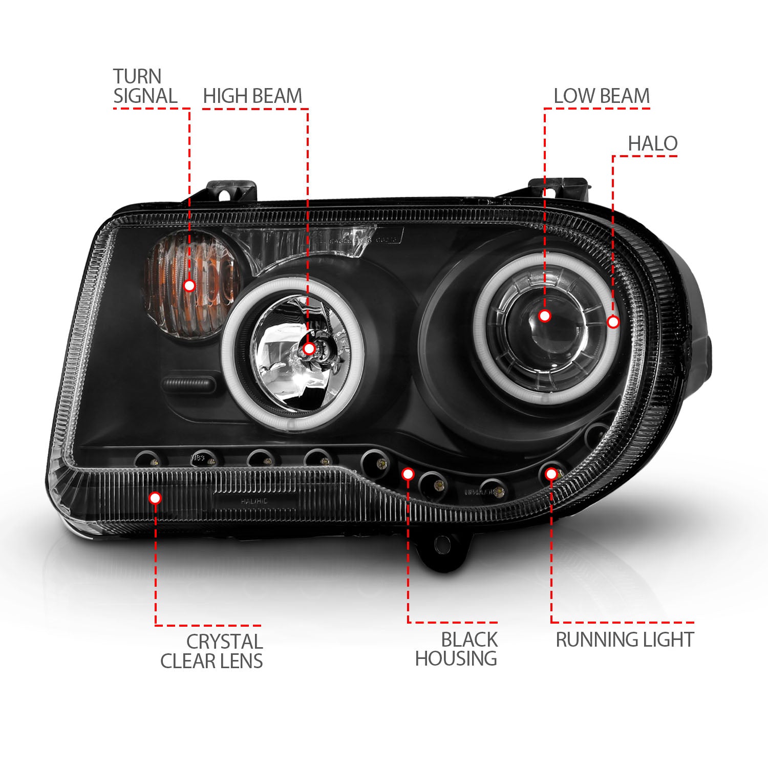 ANZO USA 121251 - Headlight Set