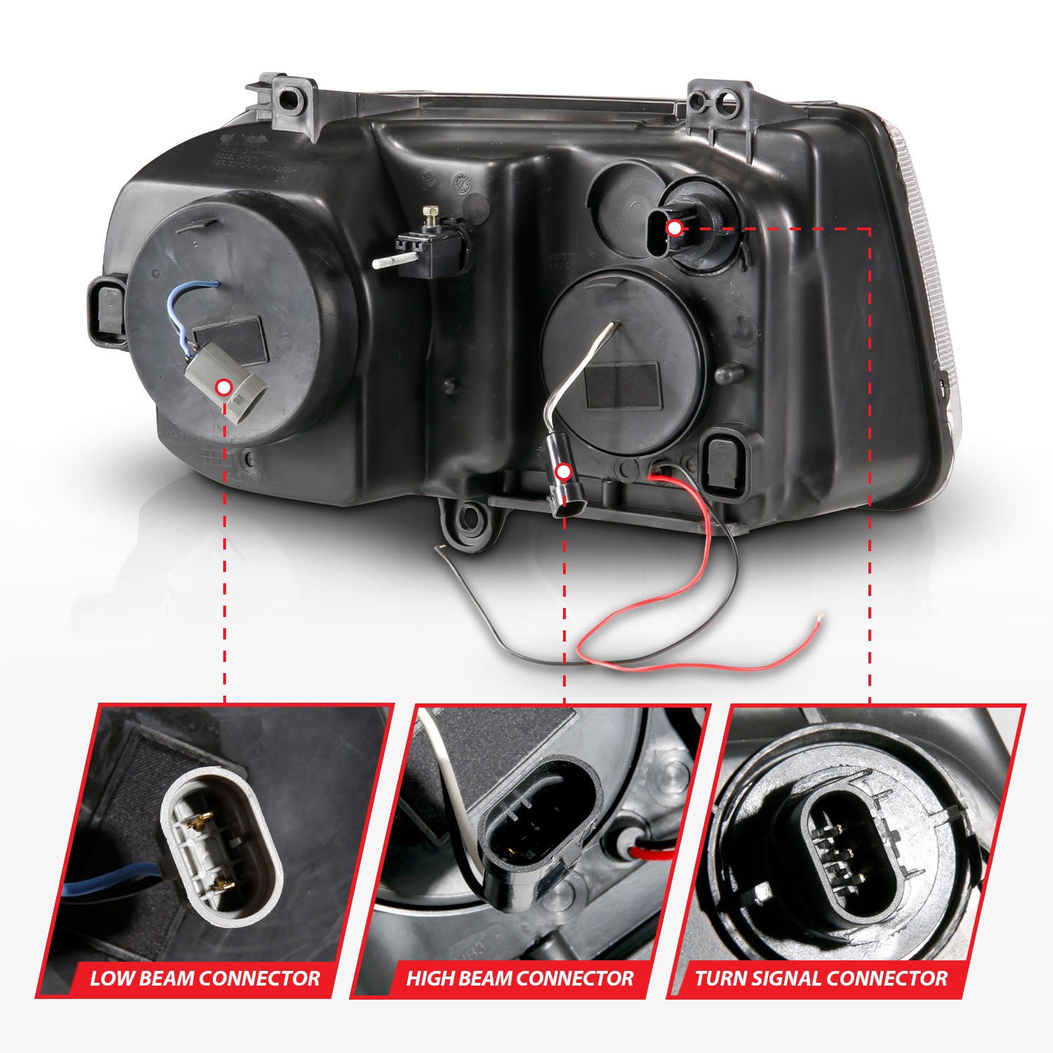 ANZO USA 121251 - Headlight Set