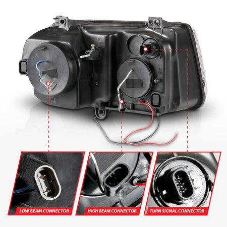 ANZO USA 121251 - Headlight Set