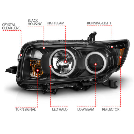 ANZO USA 121280 - Headlight Set