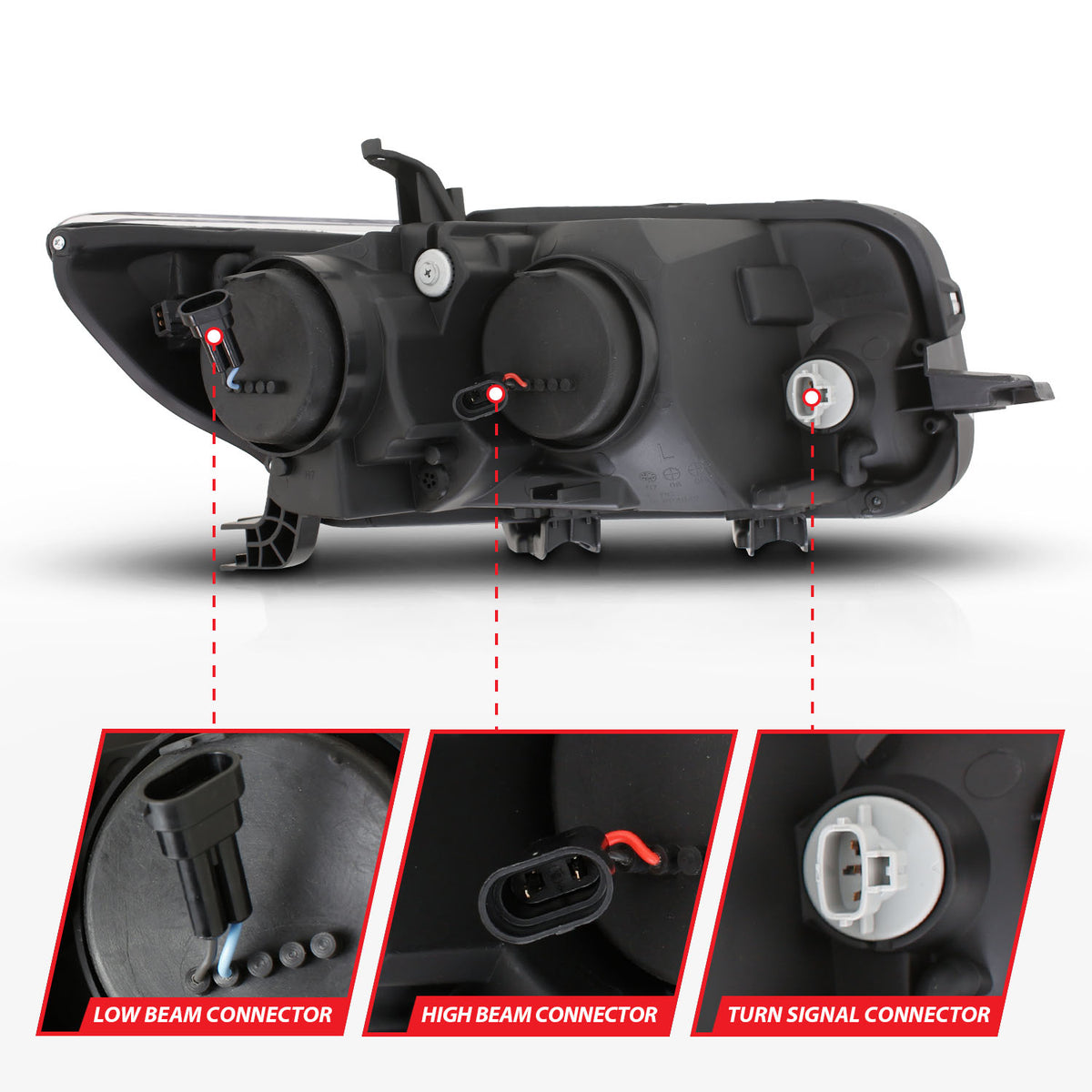 ANZO USA 121280 - Headlight Set