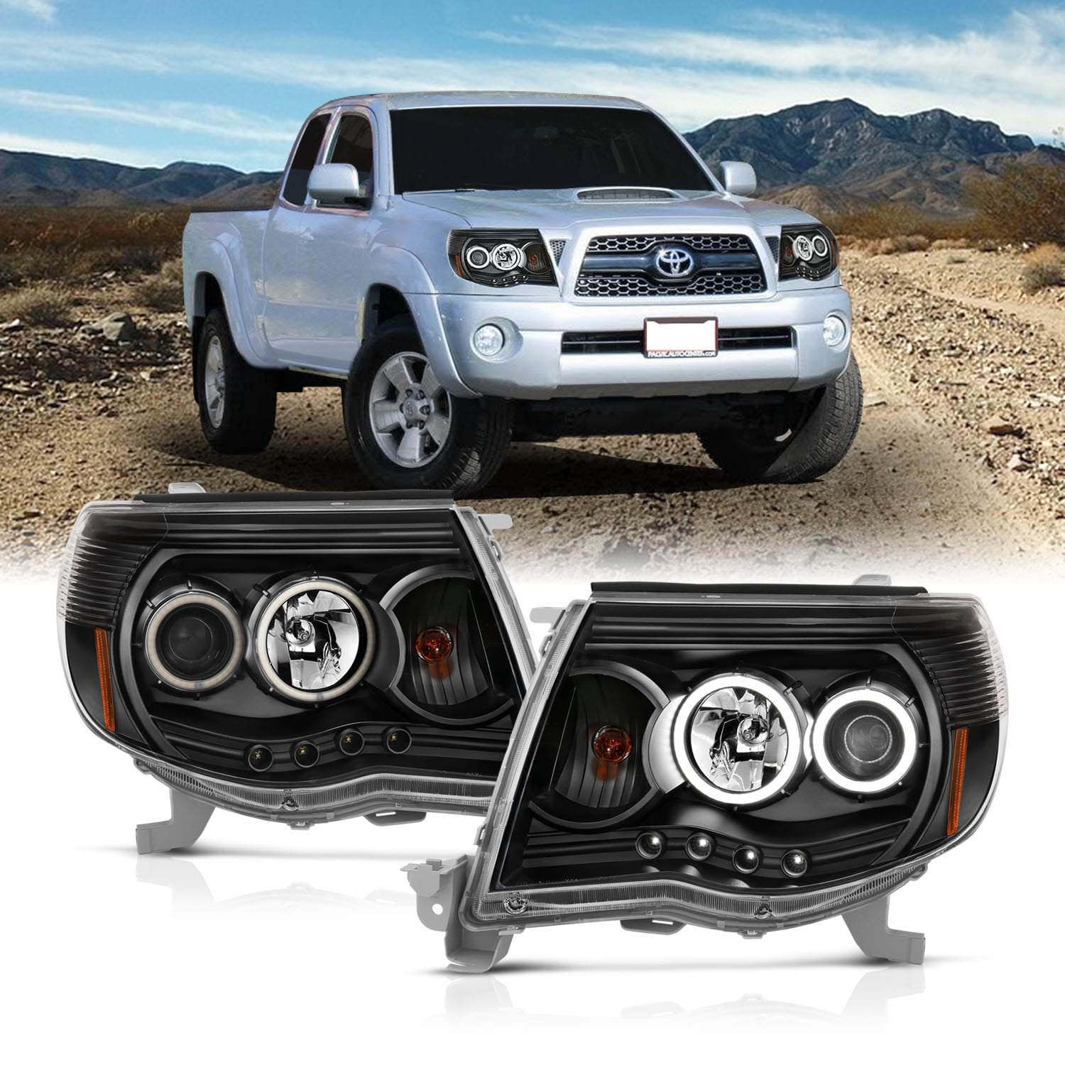ANZO USA Electrical Lighting and Body ANZO USA 121282 Headlight Set