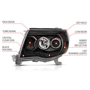 ANZO USA Electrical Lighting and Body ANZO USA 121282 Headlight Set