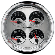 AutoMeter 1205 - GAUGE KIT, 2 PC., QUAD & TACH/SPEEDO, 5", AMERICAN MUSCLE 5