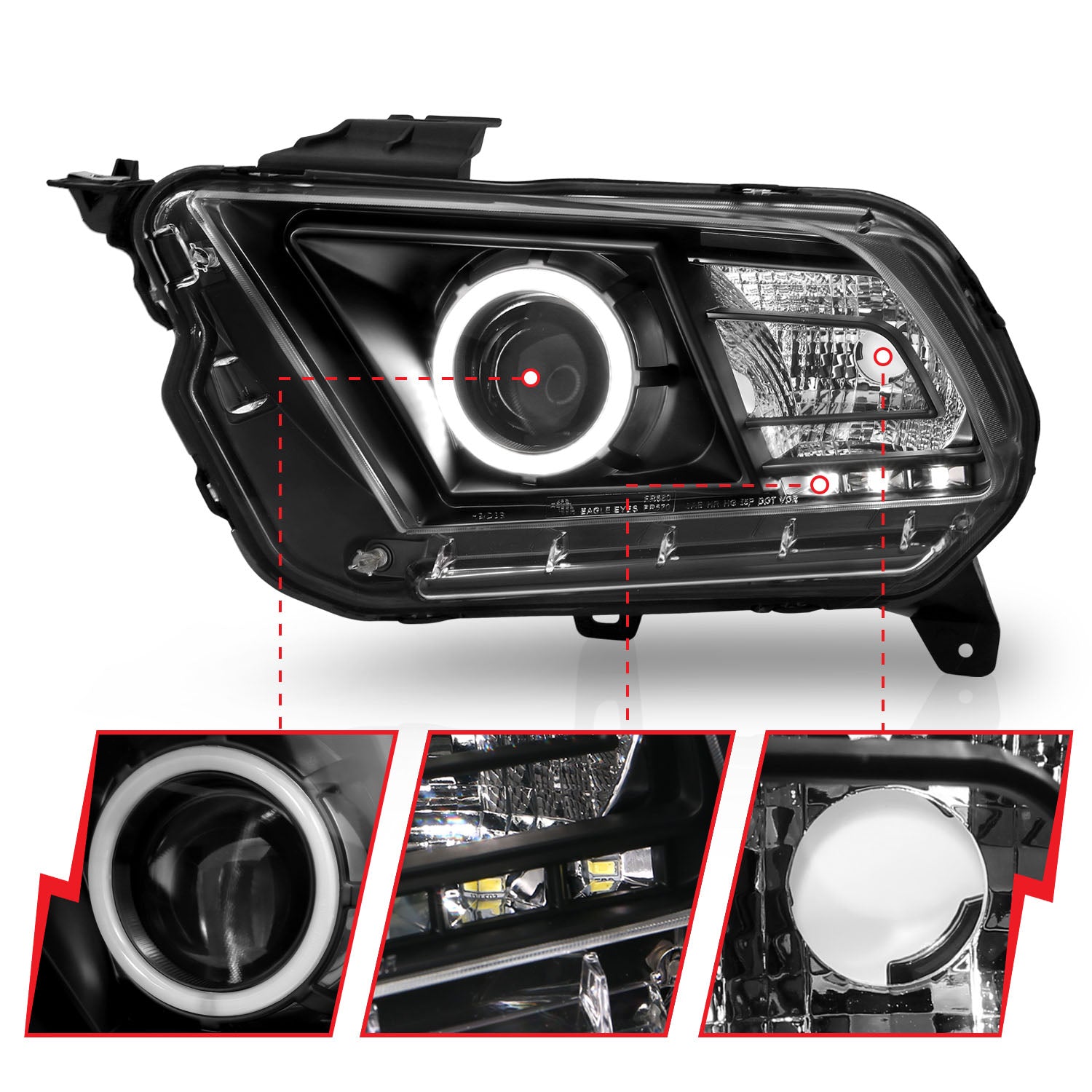 ANZO USA 121323 - Headlight Set