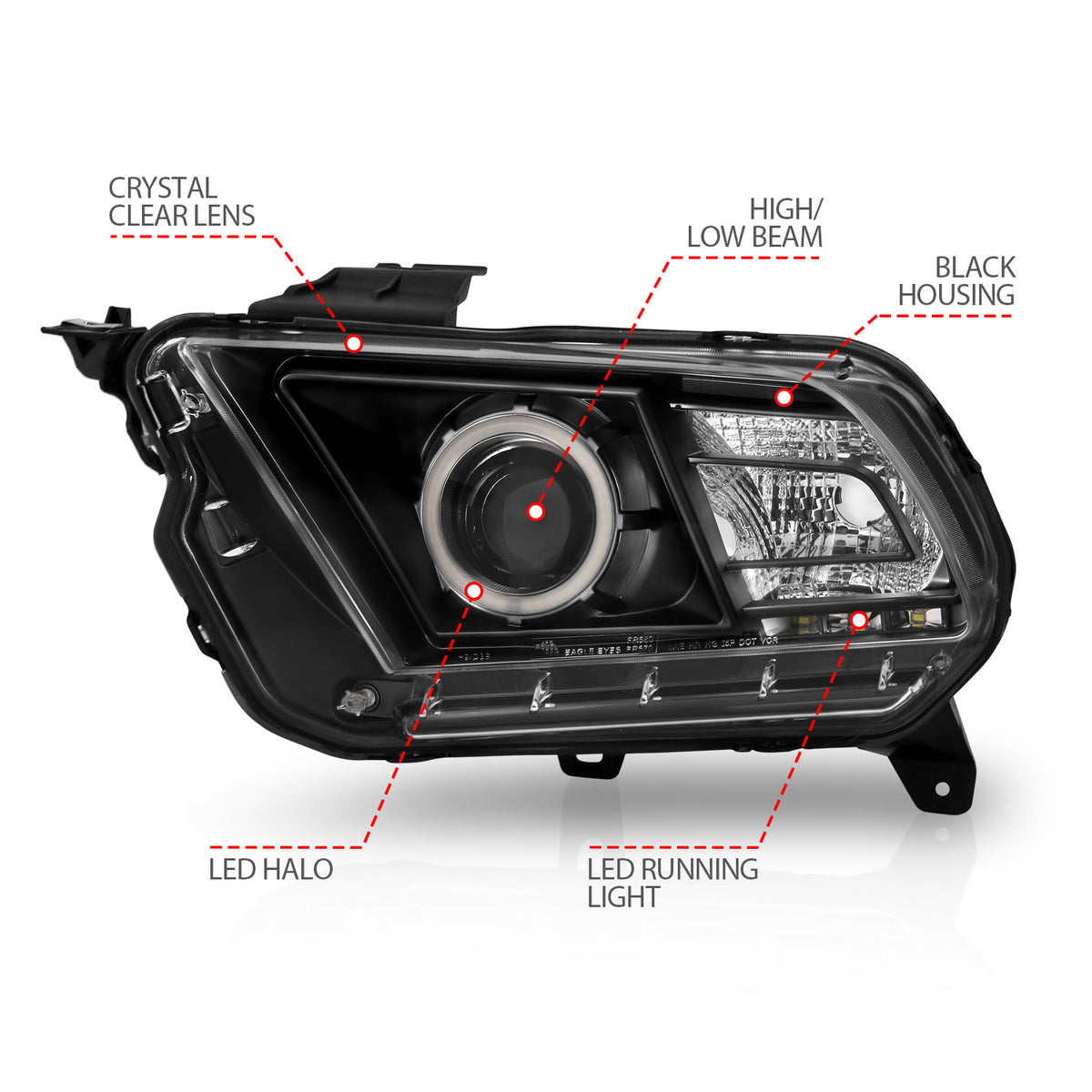 ANZO USA 121323 - Headlight Set