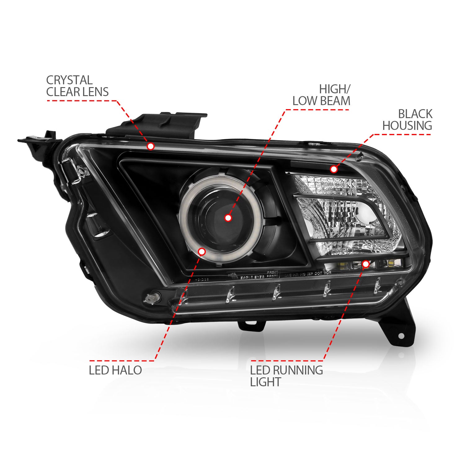 ANZO USA 121323 - Headlight Set