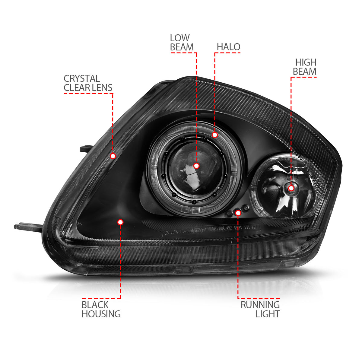 ANZO USA 121332 - Headlight Set