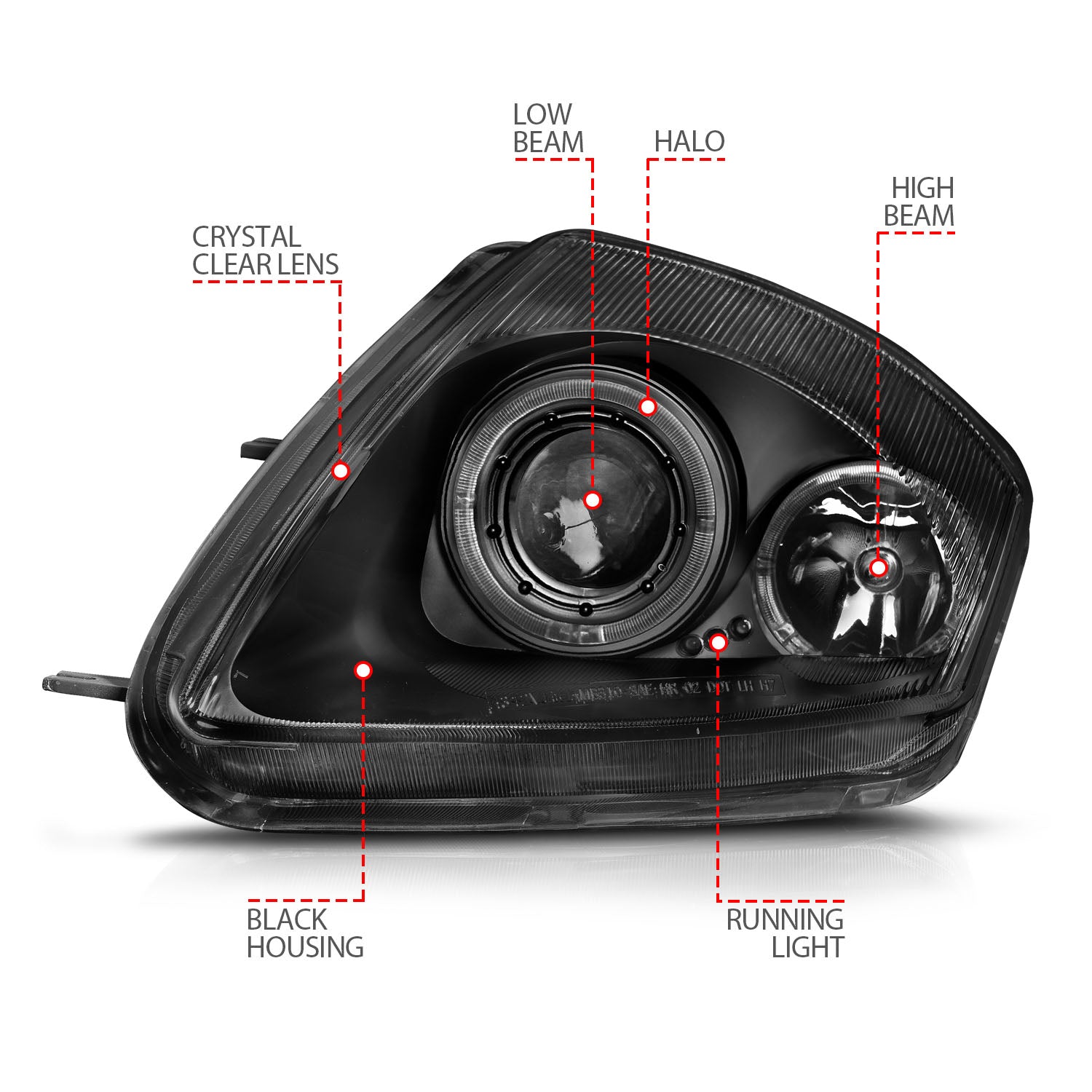 ANZO USA 121332 - Headlight Set