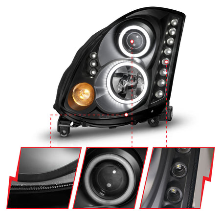 ANZO USA 121363 - Headlight Set