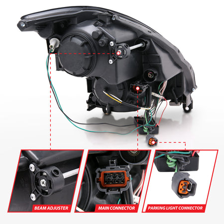 ANZO USA 121363 - Headlight Set