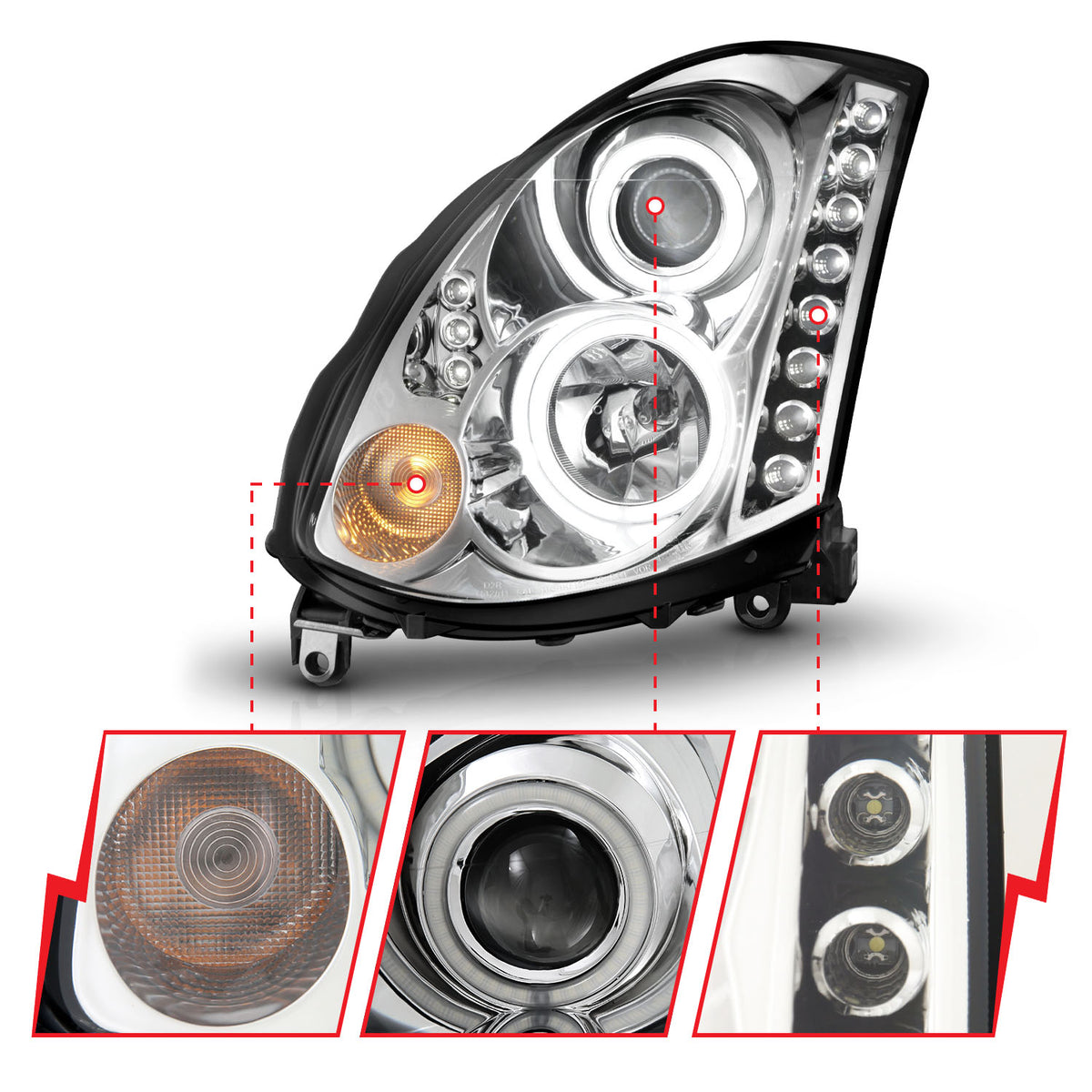ANZO USA 121364 - Headlight Set