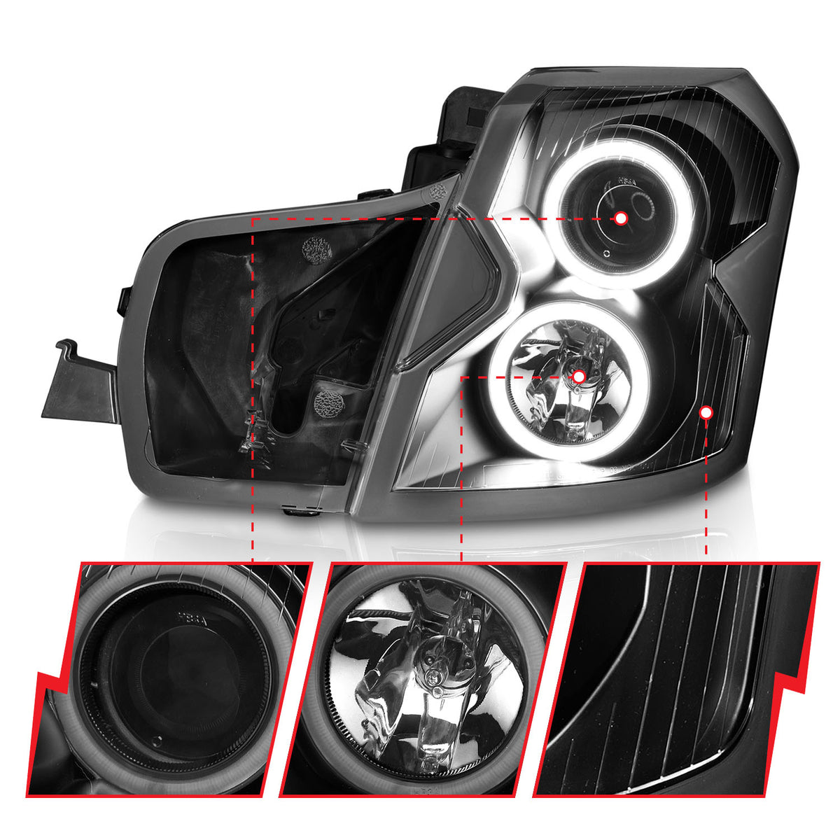 ANZO USA 121417 - Headlight Set