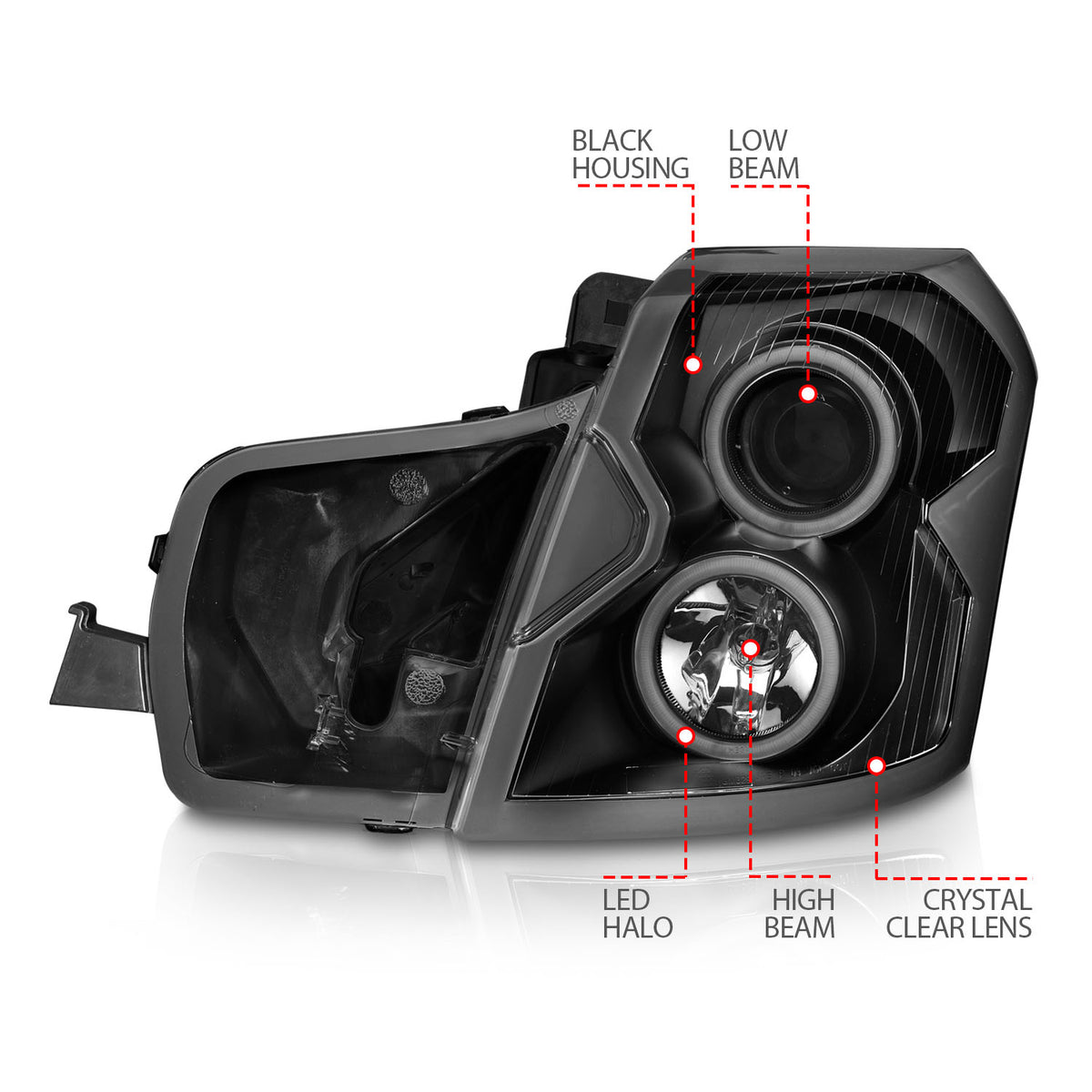 ANZO USA 121417 - Headlight Set