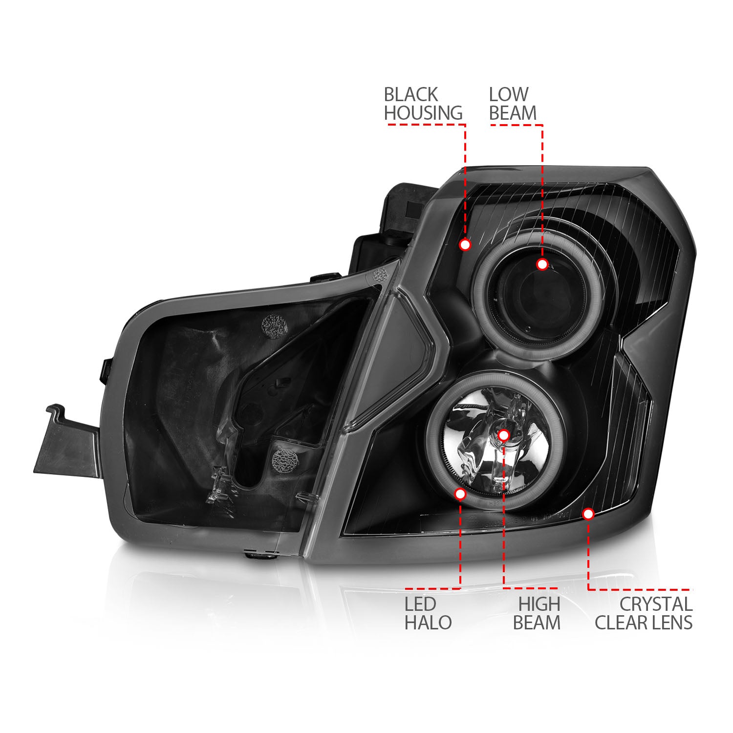 ANZO USA 121417 - Headlight Set
