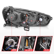 ANZO USA Electrical Lighting and Body ANZO USA 121428 Headlight Set