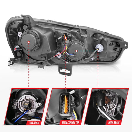 ANZO USA 121428 - Headlight Set