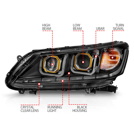 ANZO USA 121492 - Headlight Set