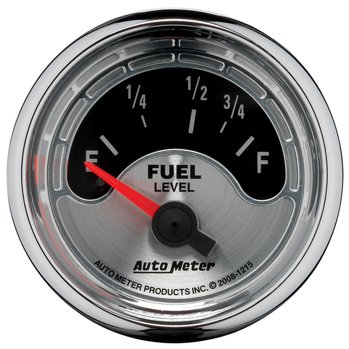 AutoMeter 1215 - GAUGE, FUEL LEVEL, 2 1/16", 73OE TO 10OF, ELEC, AMERICAN MUSCLE 3