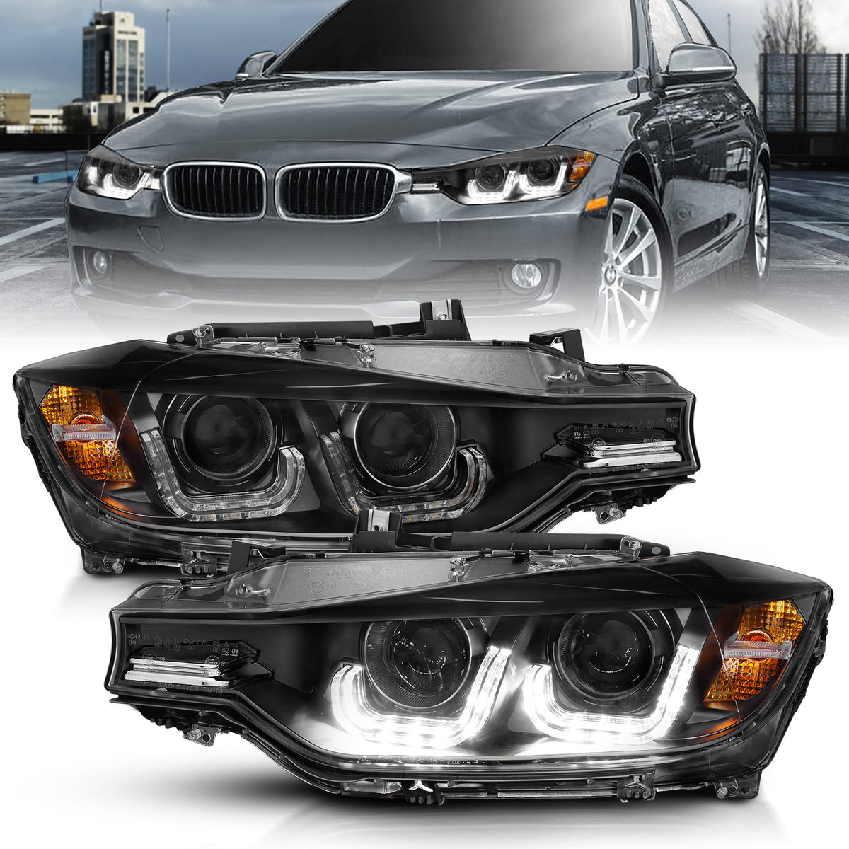 ANZO USA 121504 - Headlight Set