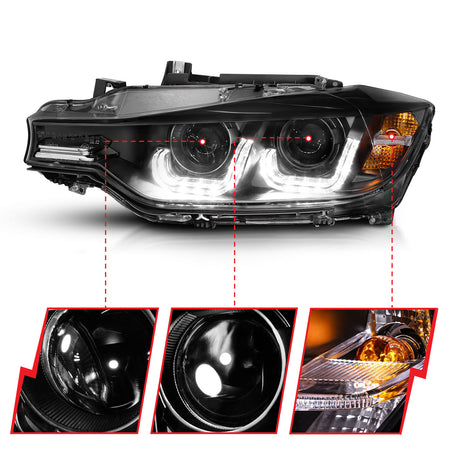 ANZO USA 121504 - Headlight Set
