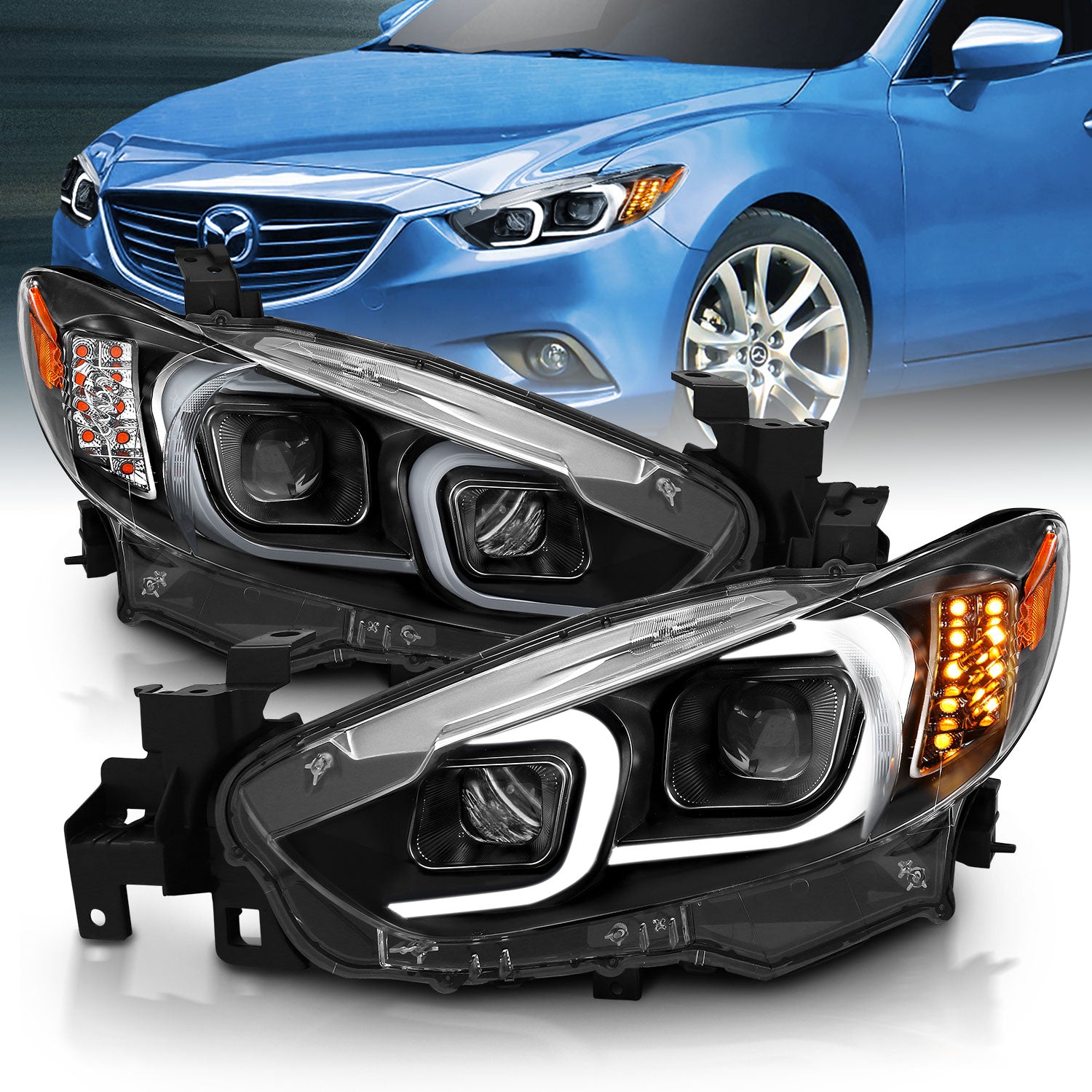 ANZO USA 121516 - Headlight Set