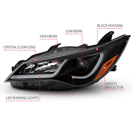ANZO USA 121518 - Headlight Set