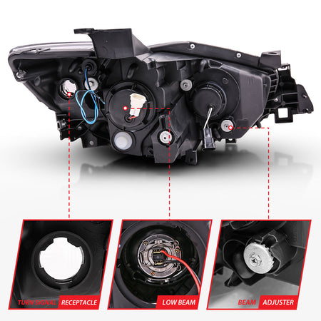 ANZO USA 121520 - Headlight Set