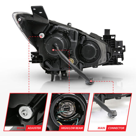 ANZO USA 121522 - Headlight Set