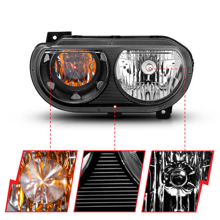 ANZO USA 121526 - Headlight Set