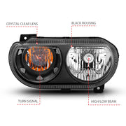 ANZO USA Electrical Lighting and Body ANZO USA 121526 Headlight Set