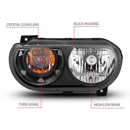 ANZO USA 121526 - Headlight Set