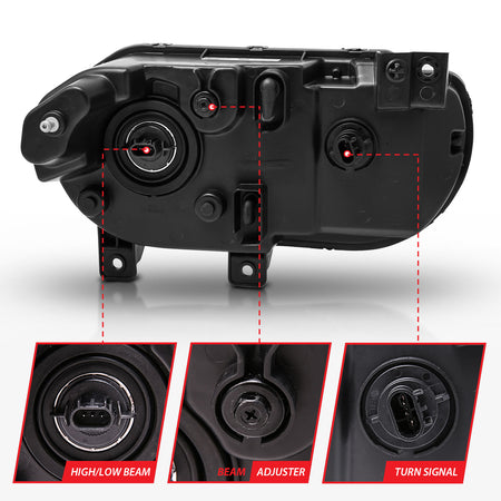 ANZO USA 121526 - Headlight Set