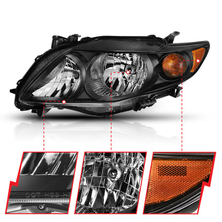 ANZO USA 121541 - Headlight Assembly