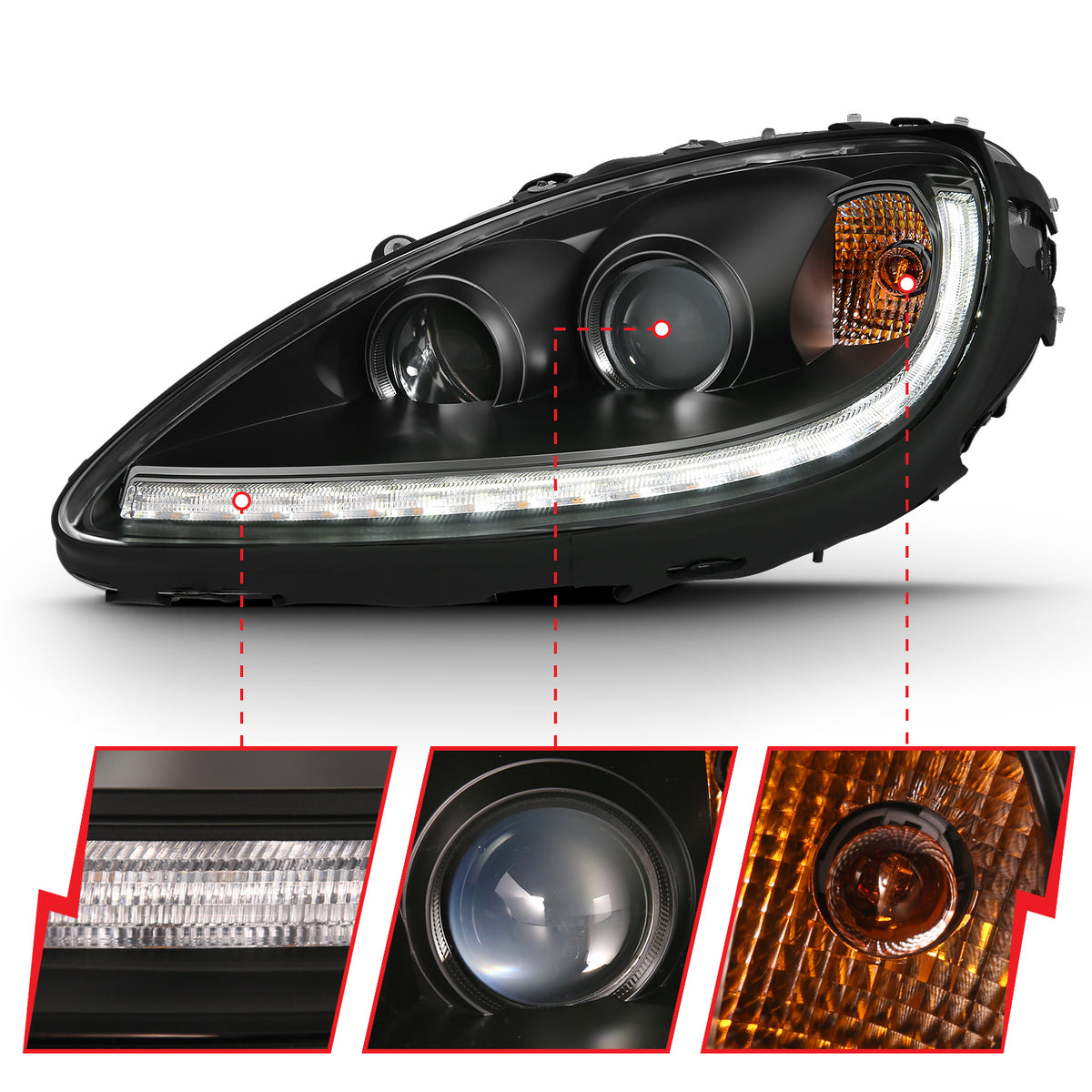 ANZO USA 121553 - Headlight Assembly