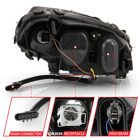 ANZO USA 121553 - Headlight Assembly