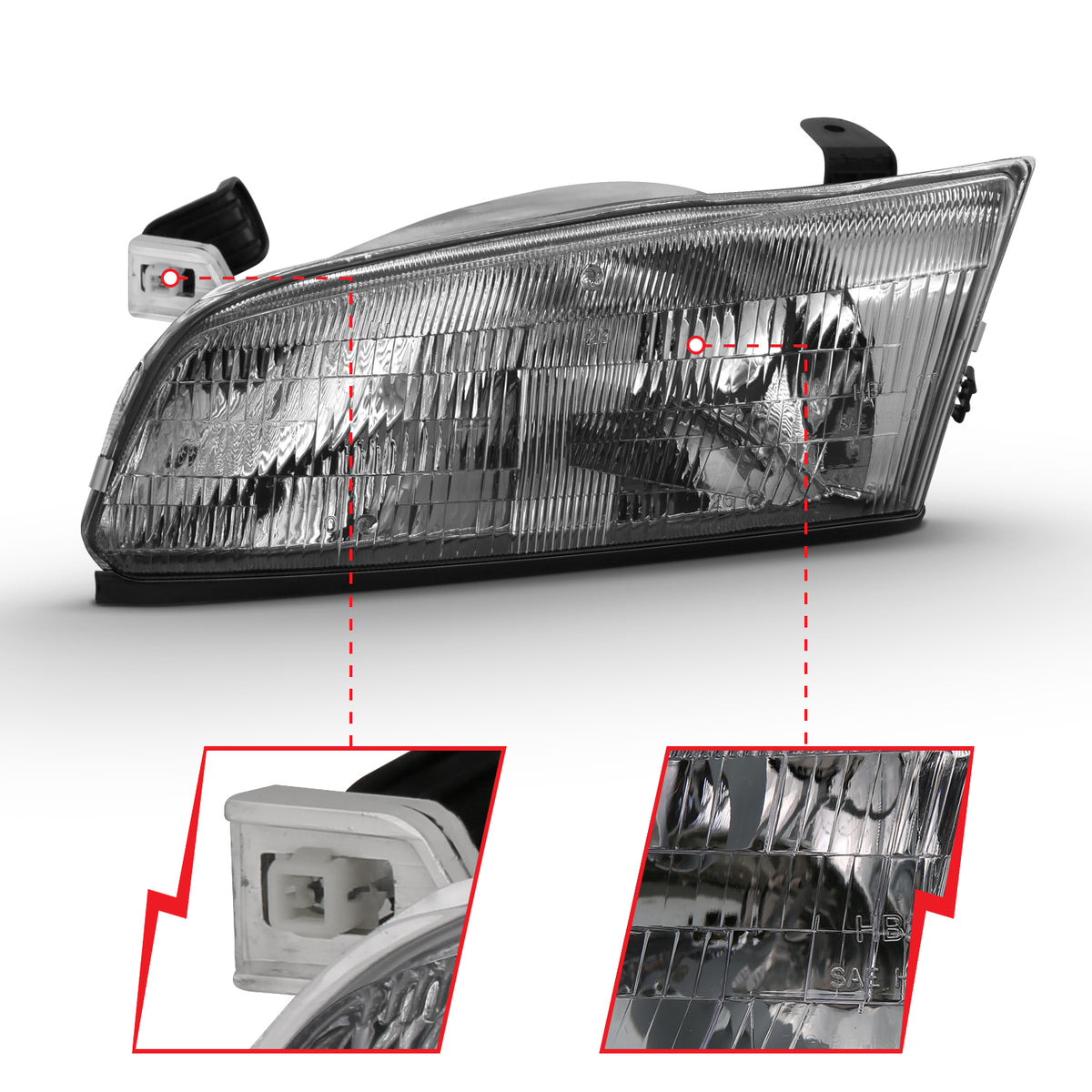 ANZO USA 121555 - Headlight Assembly
