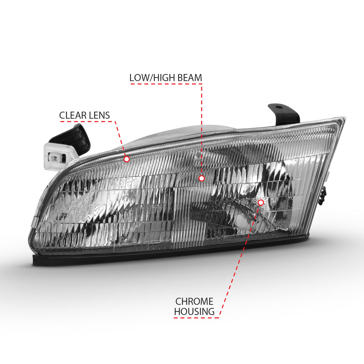 ANZO USA 121555 - Headlight Assembly