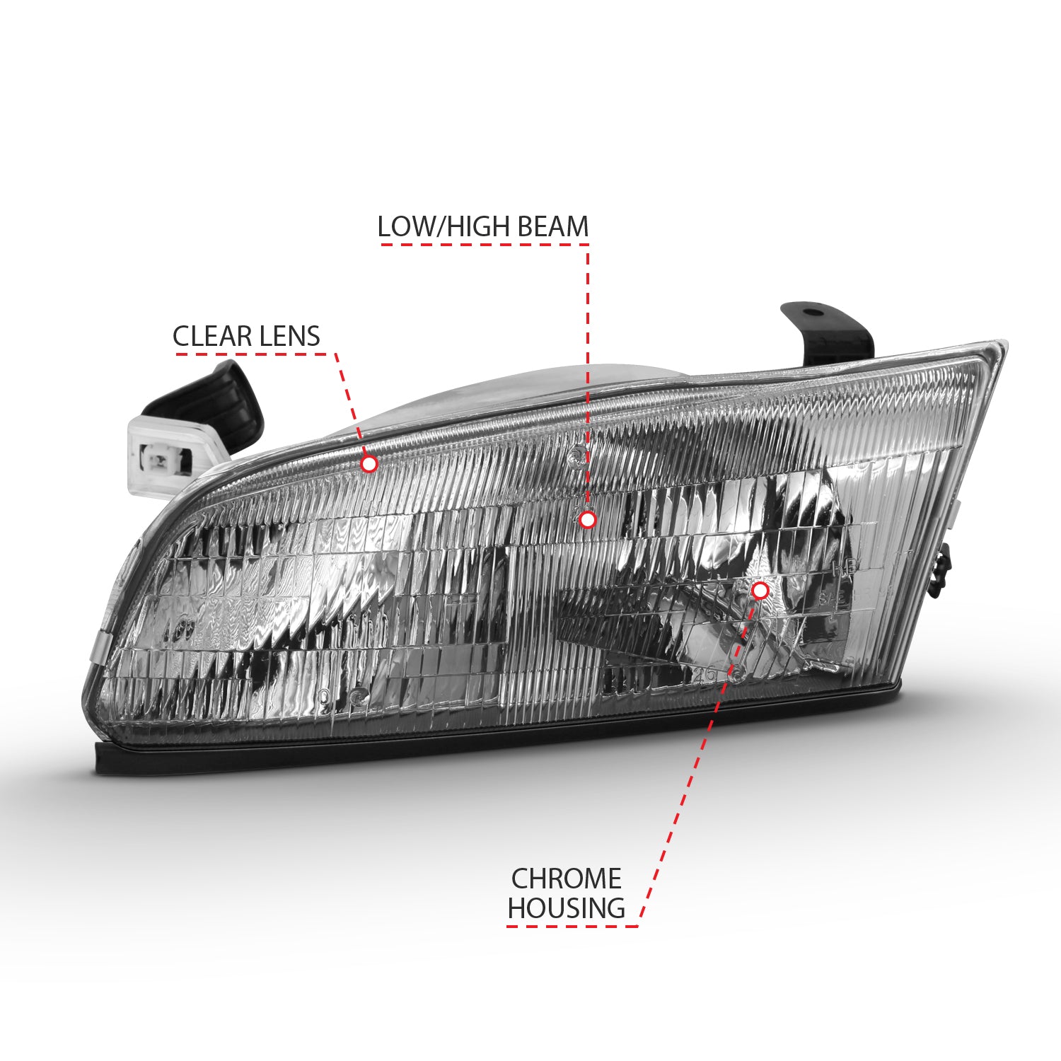 ANZO USA 121555 - Headlight Assembly