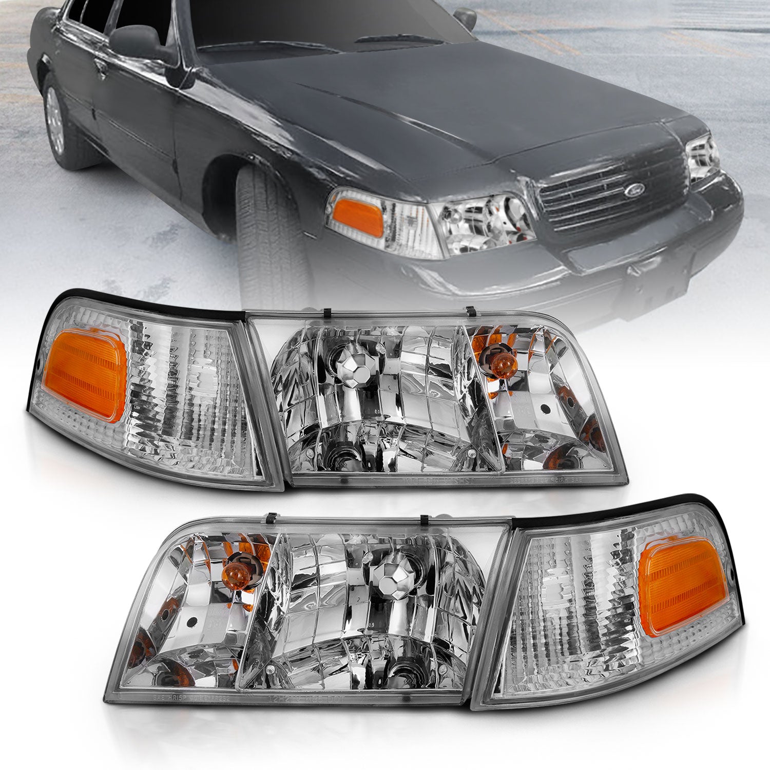 ANZO USA 121556 - Headlight Assembly