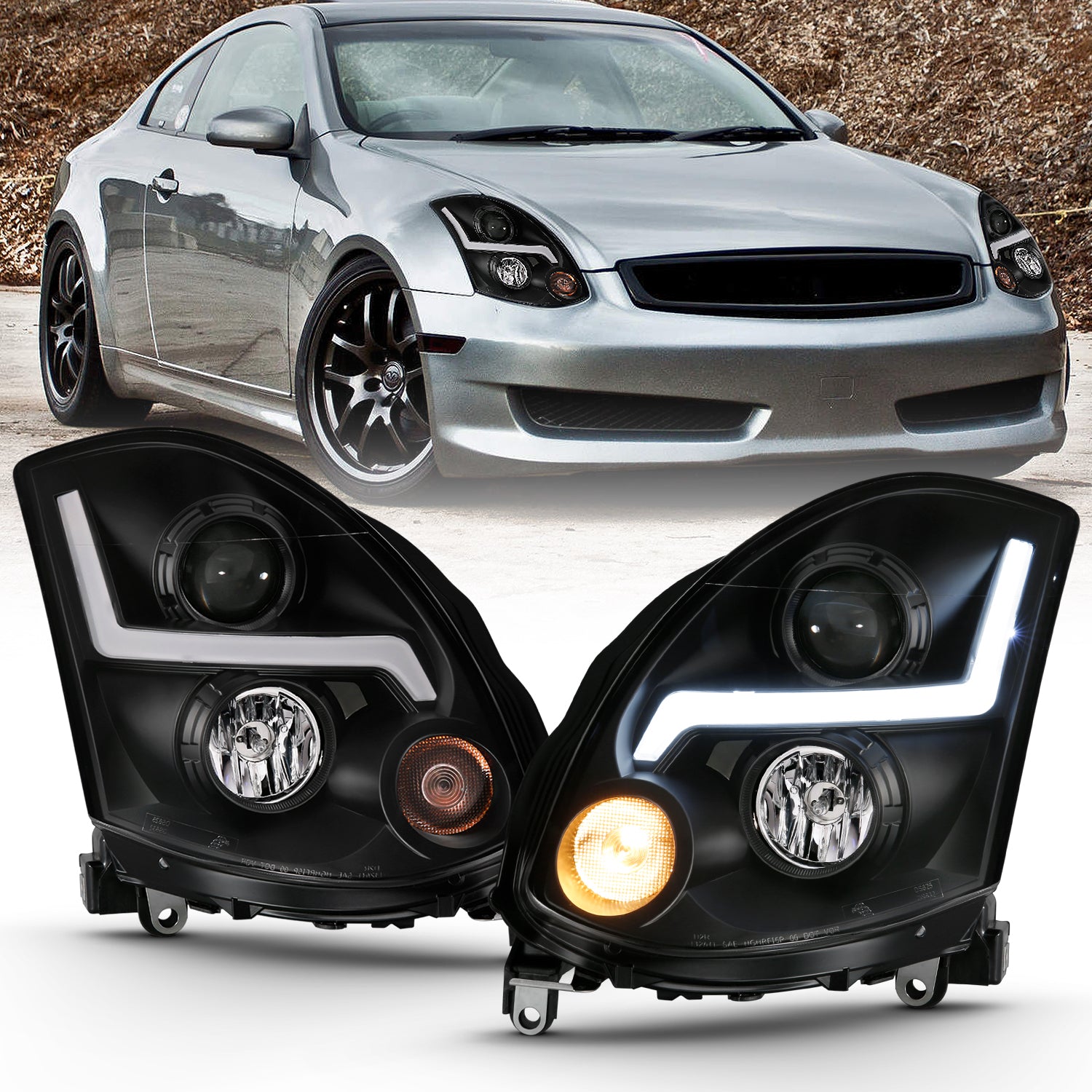 ANZO USA 121557 - Headlight Set