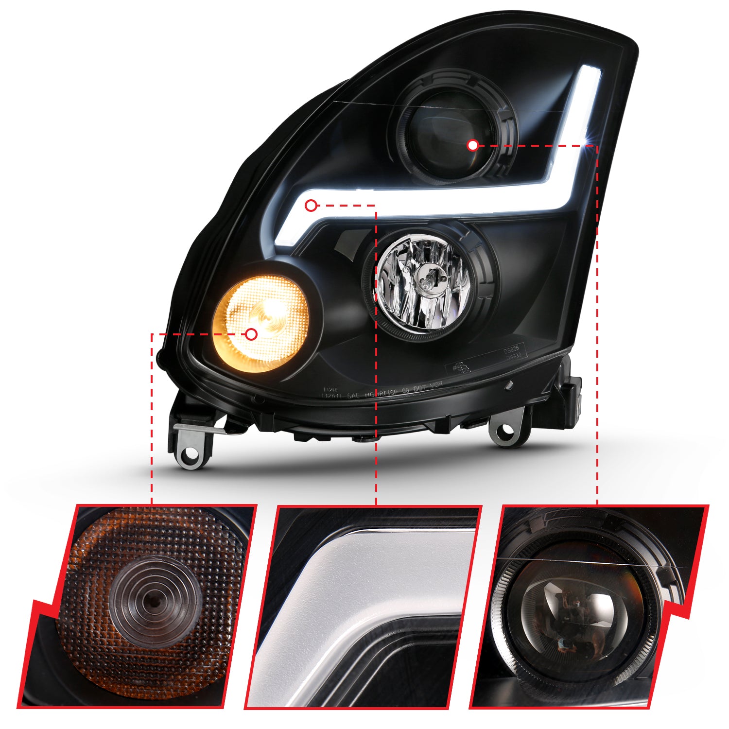 ANZO USA 121557 - Headlight Set