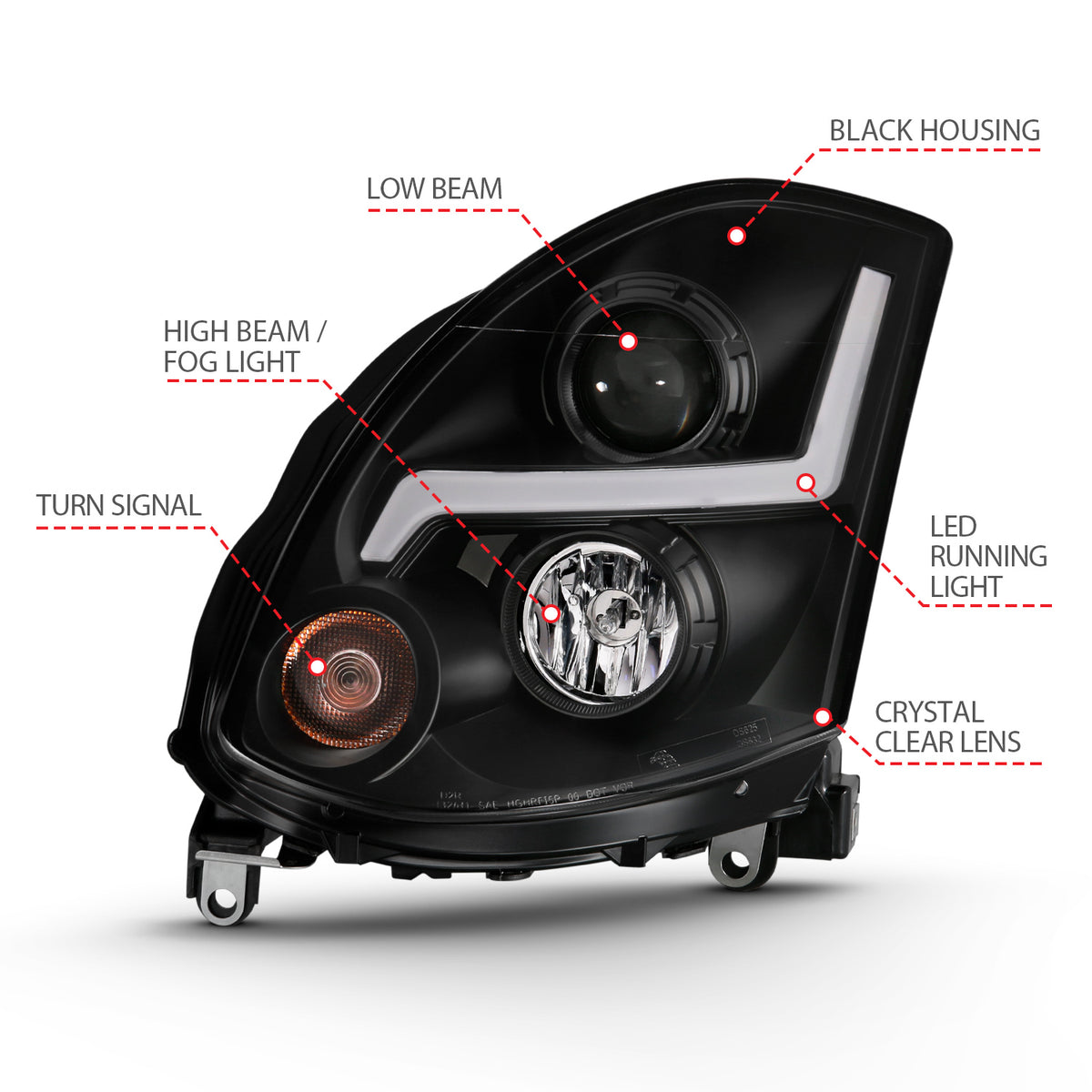 ANZO USA 121557 - Headlight Set