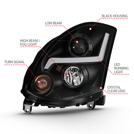 ANZO USA 121557 - Headlight Set